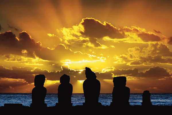 Osterinsel Chille Rapa Nui Moai 