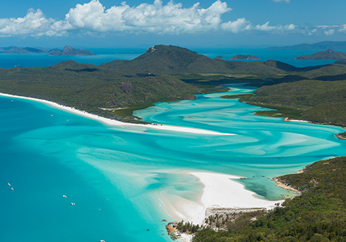 Australien Whitsunday Island Inselparadies Captain Cook Queensland Great Barrier Reef Whiteheaven Beach