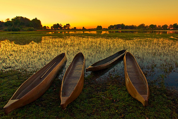 Botswana Angebot Flugsafari Okavango Delta