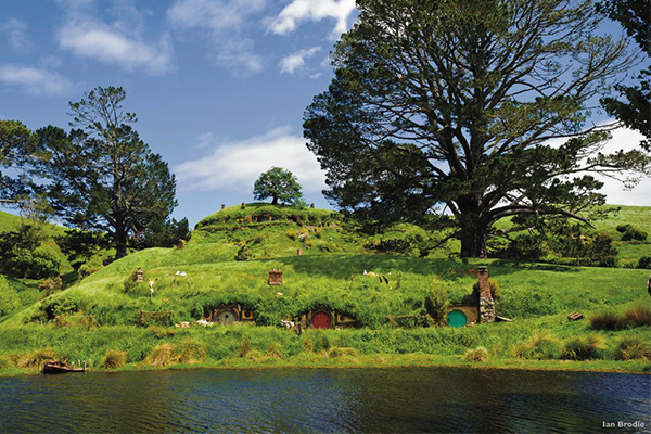 Hobbiton Movie Set Ausflug Neuseeland