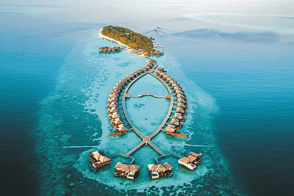 Lily Beach Resort & Spa Malediven Süd Ari Atoll Fische Schnorcheln